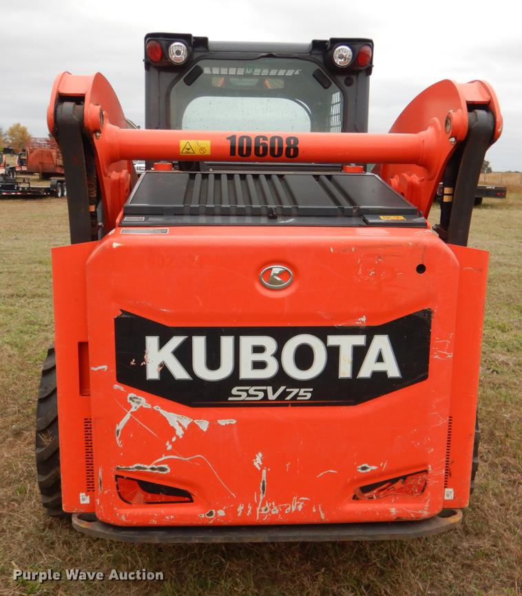 image for item DF2069 2017 Kubota SSV75 skid steer