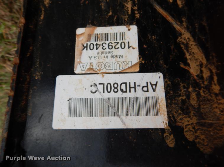 image for item DF2069 2017 Kubota SSV75 skid steer