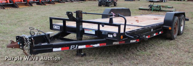 image for item DF2073 2014 PJ T6202 tilt deck utility trailer