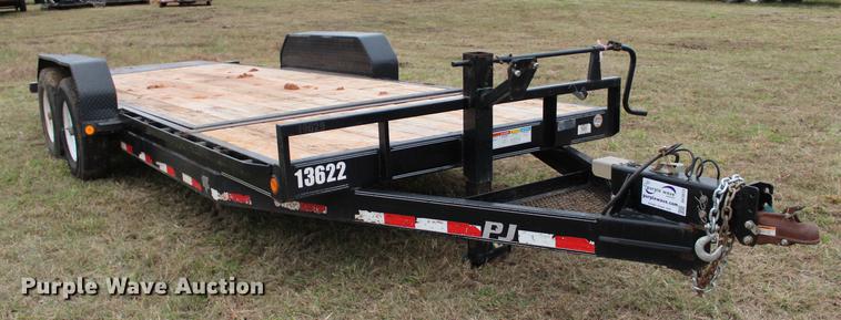 image for item DF2073 2014 PJ T6202 tilt deck utility trailer