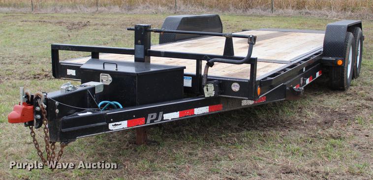 image for item DF2074 2014 PJ T6202 tilt deck utility trailer