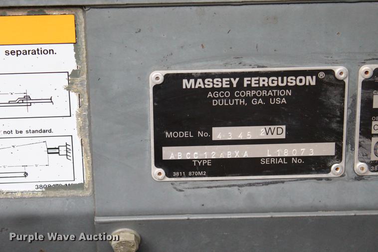 image for item DF2077 Massey-Ferguson 43452WD tractor