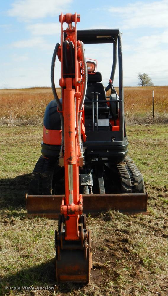 image for item DF2078 2014 Kubota U25 mini excavator