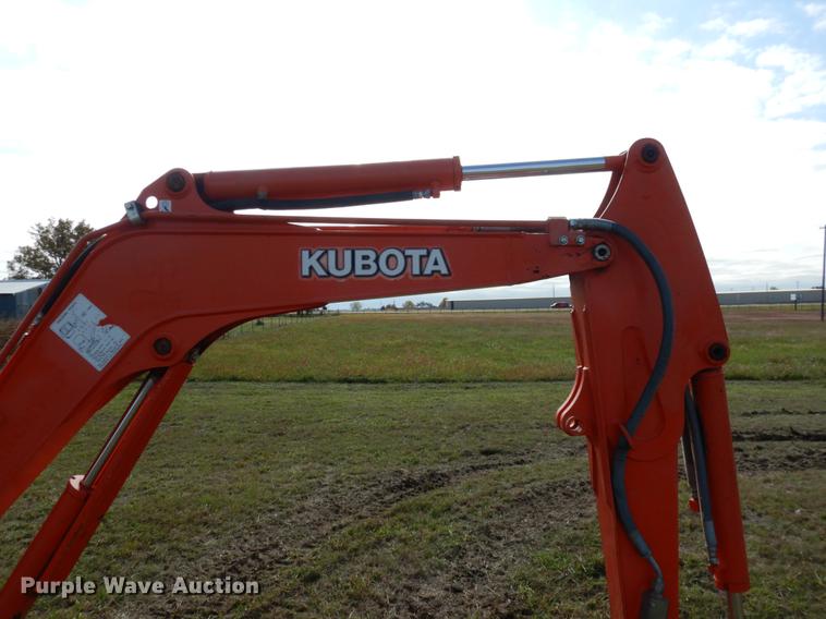 image for item DF2078 2014 Kubota U25 mini excavator