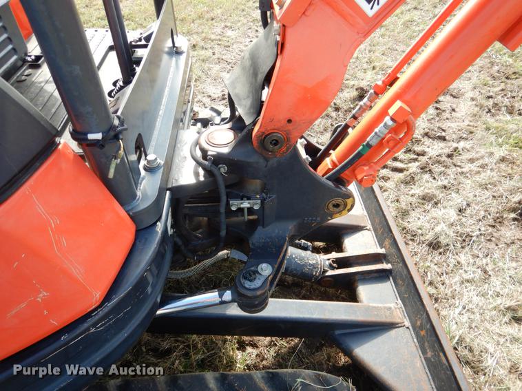 image for item DF2078 2014 Kubota U25 mini excavator