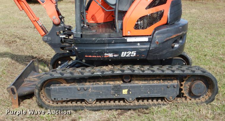 image for item DF2078 2014 Kubota U25 mini excavator