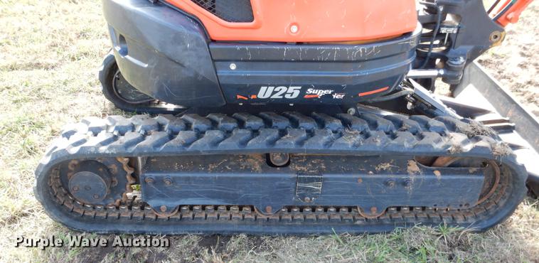 image for item DF2078 2014 Kubota U25 mini excavator