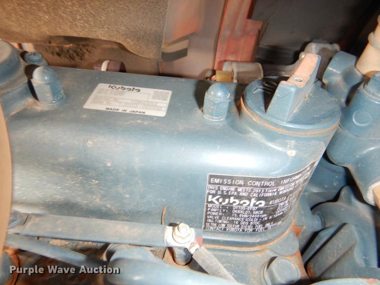 image for item DF2078 2014 Kubota U25 mini excavator