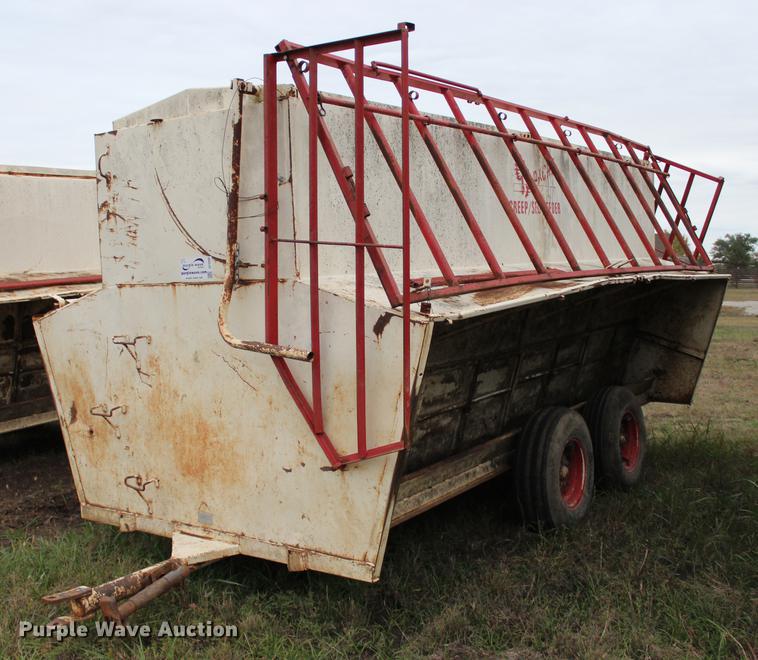 Apache CF16A300 creep feeder/self feeder in Davis, OK Item DF2080