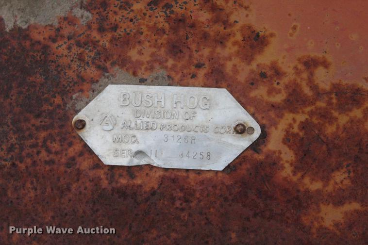 image for item DF2082 Bush Hog 3126R rotary mower