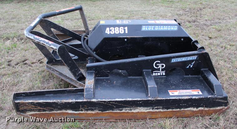 image for item DF2085 2017 Blue Diamond 103025 skid steer brush mower