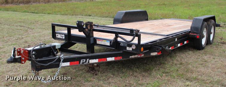 image for item DF2087 2014 PJ T6202 tilt deck utility trailer
