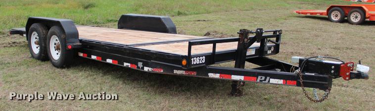 image for item DF2087 2014 PJ T6202 tilt deck utility trailer