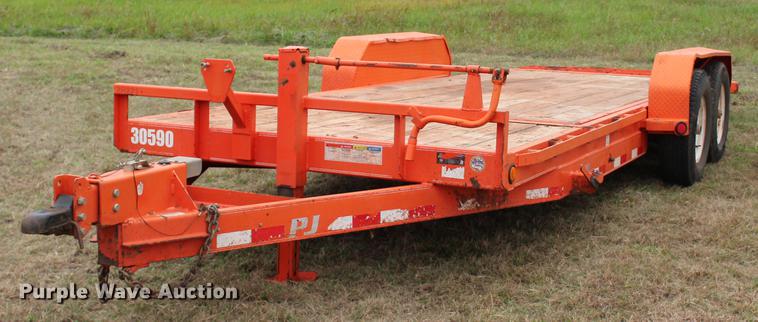 image for item DF2088 2015 PJ T6202 tilt deck utility trailer