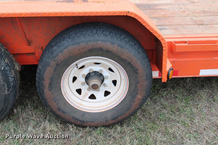 image for item DF2088 2015 PJ T6202 tilt deck utility trailer