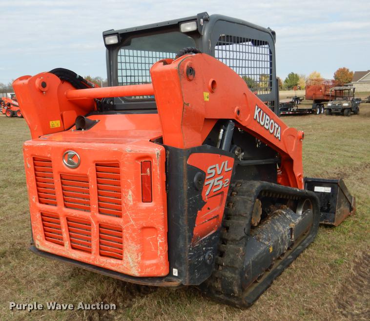 image for item DF2093 2014 Kubota SVL75-2 skid steer