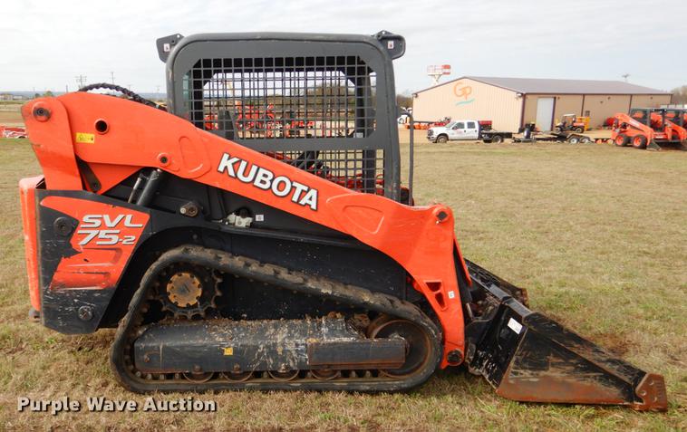 image for item DF2093 2014 Kubota SVL75-2 skid steer