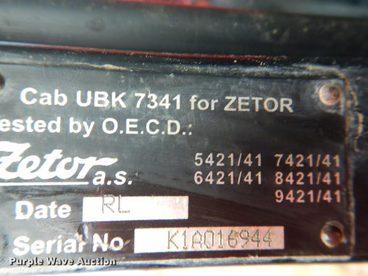 image for item DF2096 2006 Zetor Proxima 6441 tractor