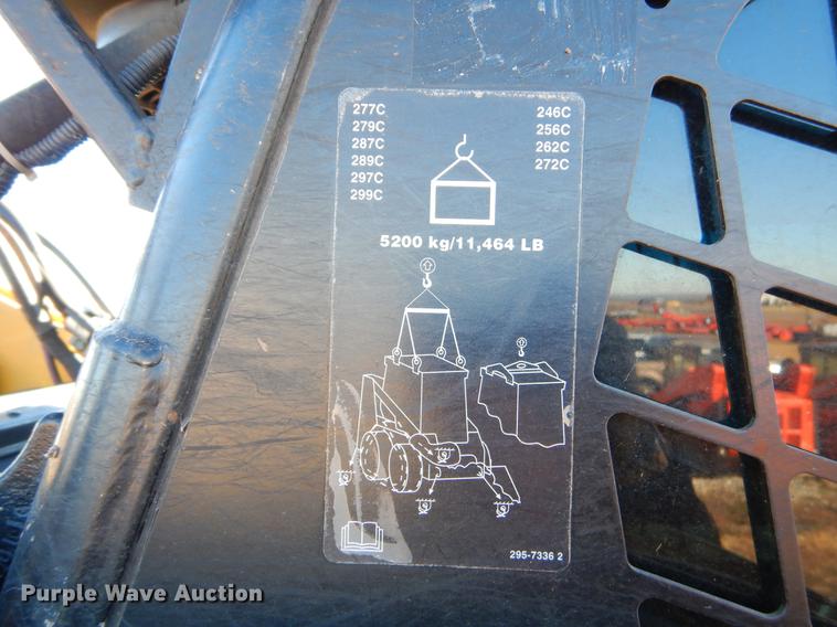 image for item EW9687 2011 Caterpillar 299C skid steer
