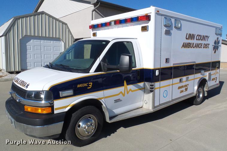 image for item DB2084 2010 Chevrolet Express G4500 ambulance