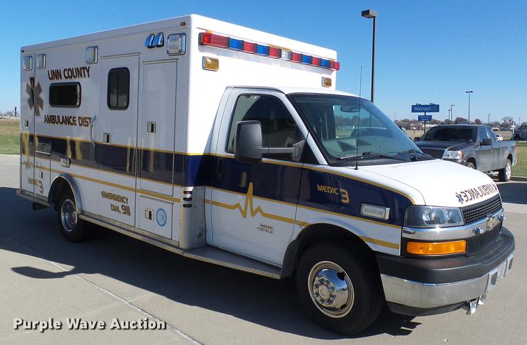 image for item DB2084 2010 Chevrolet Express G4500 ambulance