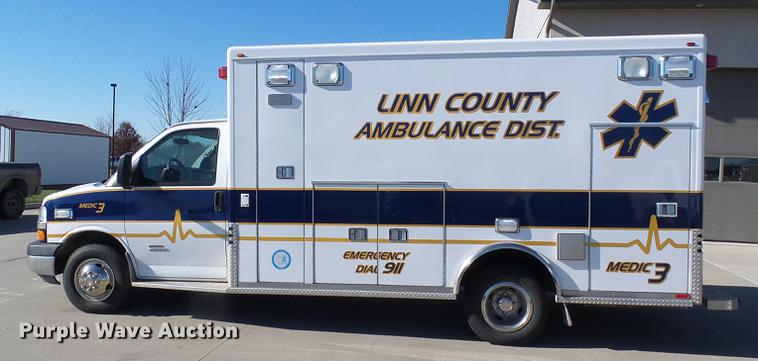 image for item DB2084 2010 Chevrolet Express G4500 ambulance