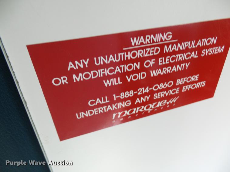 image for item DB2084 2010 Chevrolet Express G4500 ambulance