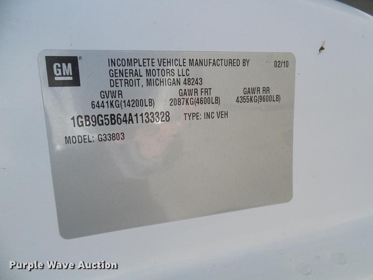 image for item DB2084 2010 Chevrolet Express G4500 ambulance