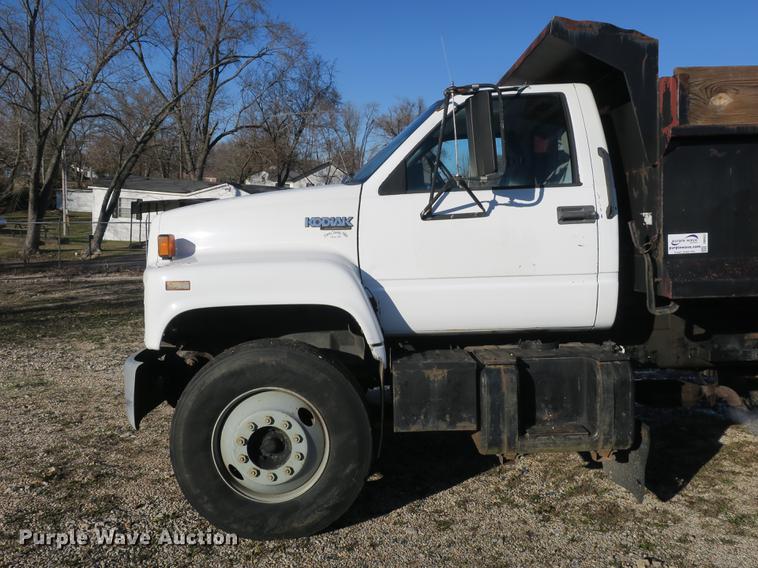 image for item DB8937 1992 Chevrolet Kodiak C5500 dump truck