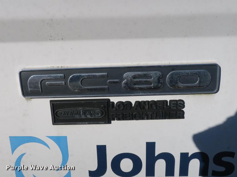 image for item DB8938 2004 Freightliner FC80 street sweeper truck