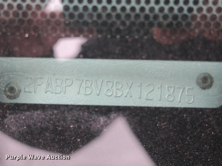 image for item DB8943 2011 Ford Crown Victoria Police Interceptor