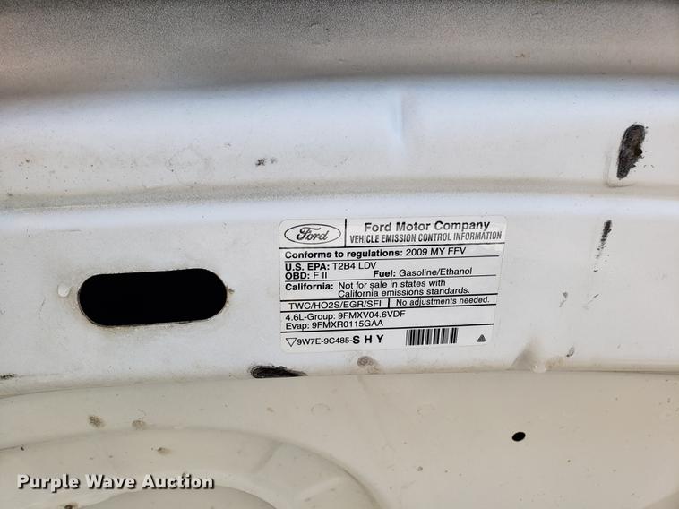 image for item DB9445 2009 Ford Crown Victoria Police Interceptor