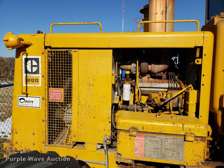 image for item DB9448 Caterpillar 120G rigid frame motor grader
