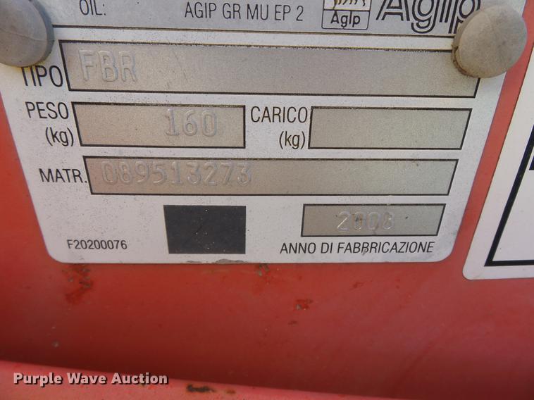 image for item DD2408 2008 Maschio FBR sickle mower