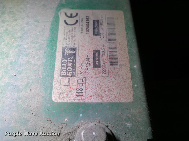 image for item DD2424 Billy Goat TR1304H blower