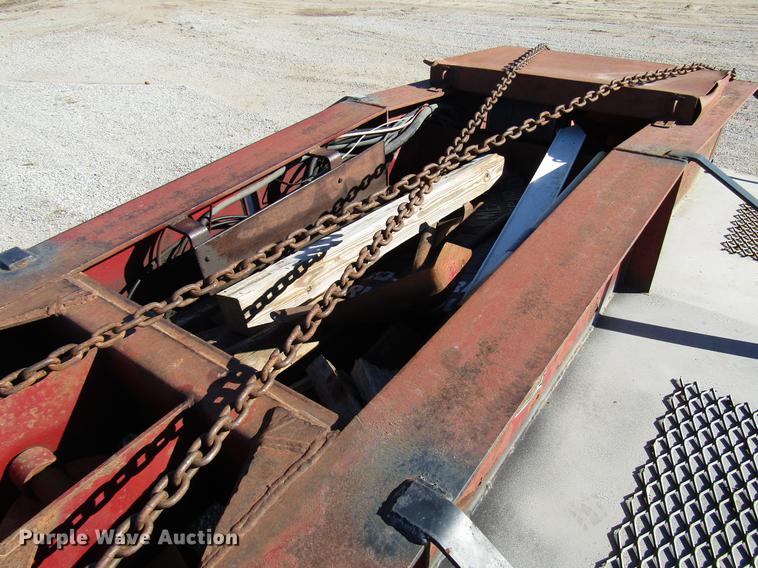 image for item DD3832 1992 Witz RG-50 low boy equipment trailer