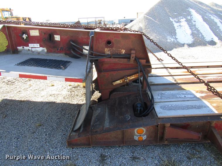 image for item DD3832 1992 Witz RG-50 low boy equipment trailer