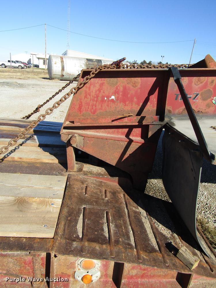 image for item DD3832 1992 Witz RG-50 low boy equipment trailer