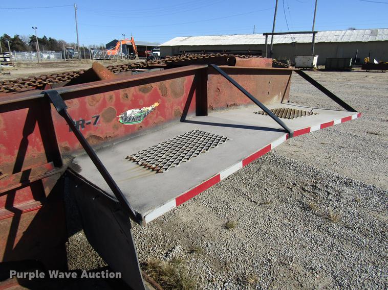 image for item DD3832 1992 Witz RG-50 low boy equipment trailer