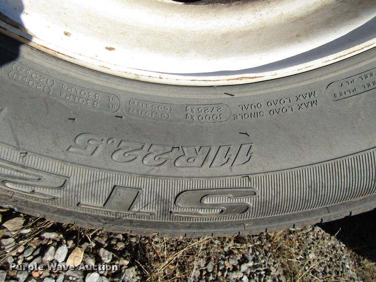 image for item DD3832 1992 Witz RG-50 low boy equipment trailer