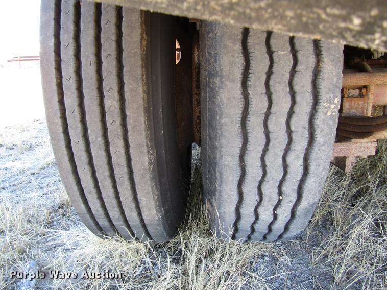 image for item DD3832 1992 Witz RG-50 low boy equipment trailer