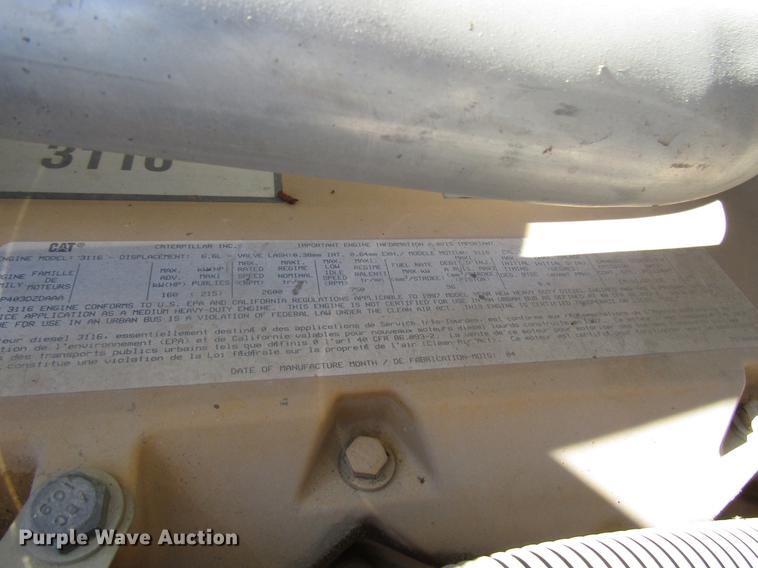 image for item DD3834 1997 Chevrolet C7500 bucket truck