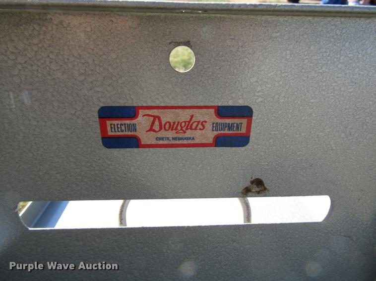 image for item DD3837 (12) voting ballot boxes