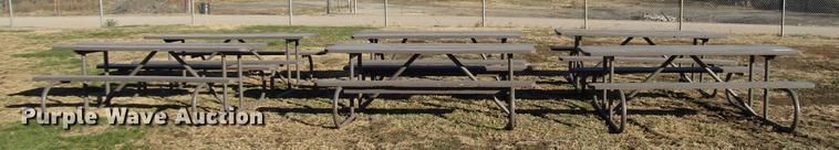 image for item DD3844 (6) picnic tables