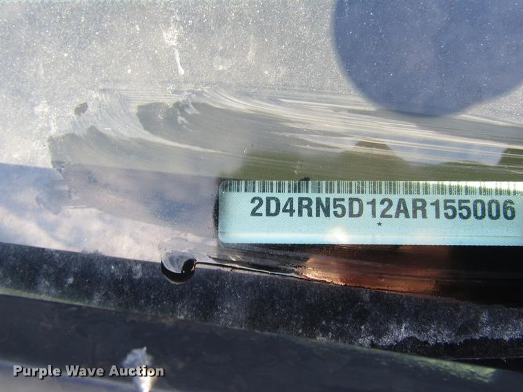 image for item DD3882 2010 Dodge Grand Caravan van