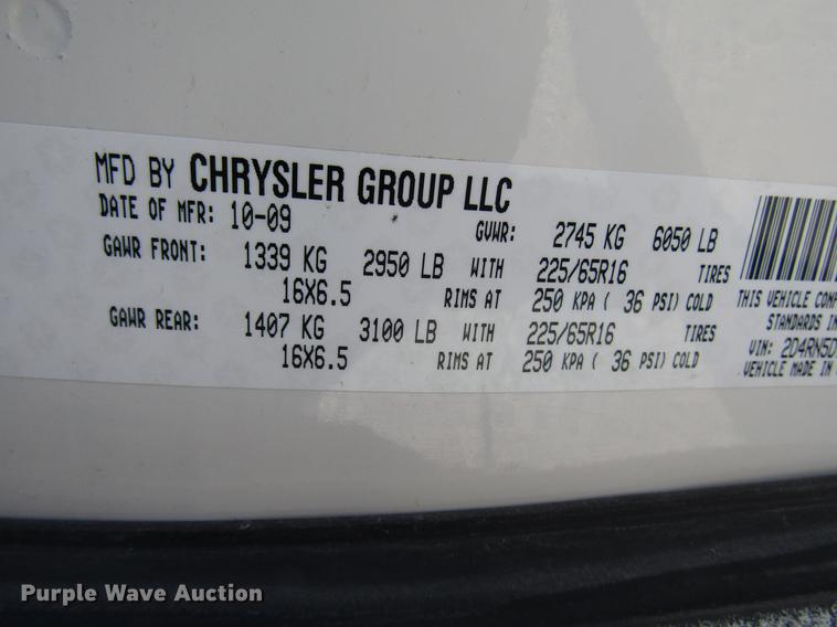 image for item DD3882 2010 Dodge Grand Caravan van