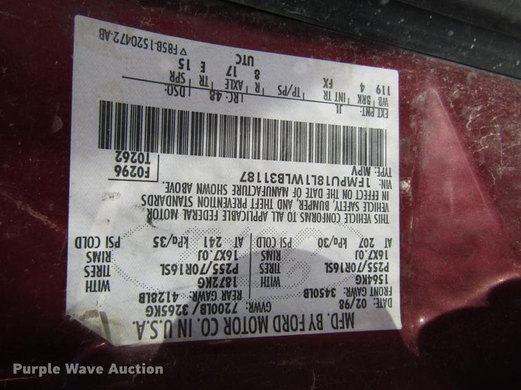 image for item DD3890 1998 Ford Expedition Eddie Bauer SUV