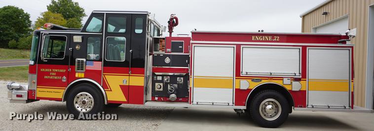 image for item DD6623 1994 HME Luverne fire truck