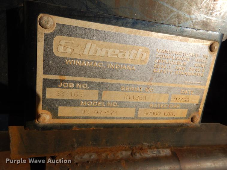 image for item DD8950 1997 Ford LT9000 rollback truck