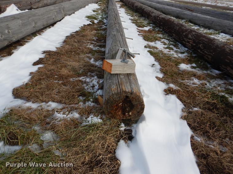 image for item DD8988 (16) wood light poles